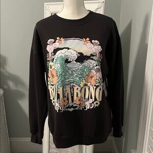 NWT Billabong “Waves are Calling” sweatshirt, size M.